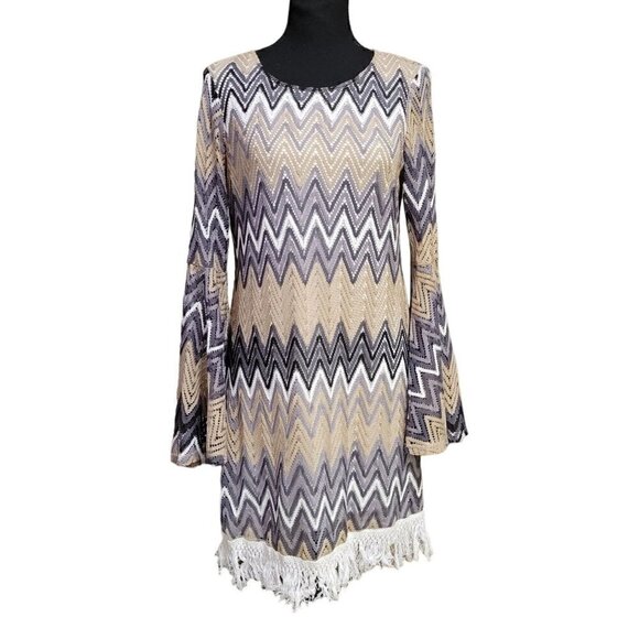TACERA Modern Boho, Midi, Slip-on Dress, Size Medium - Picture 1 of 8